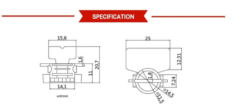 China Supplier High Security Factory Low Price Disposable Plastic Water Meter Seal