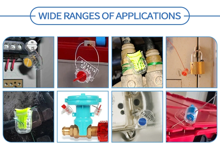 ISO17712 Customized Color Electric Meter Seal Security